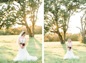 Sunlit Bridal Portraits by Kati Hewitt Photography
