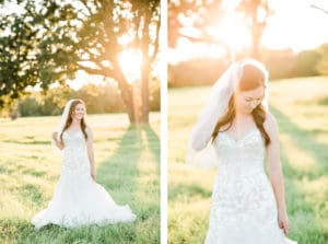 Sunlit Bridal Portraits by Kati Hewitt Photography
